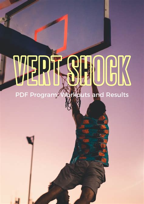 What that means in plain language is that Vert Shock workouts involve using speed and force of various movements in order to build raw muscle power. . Vert shock pdf